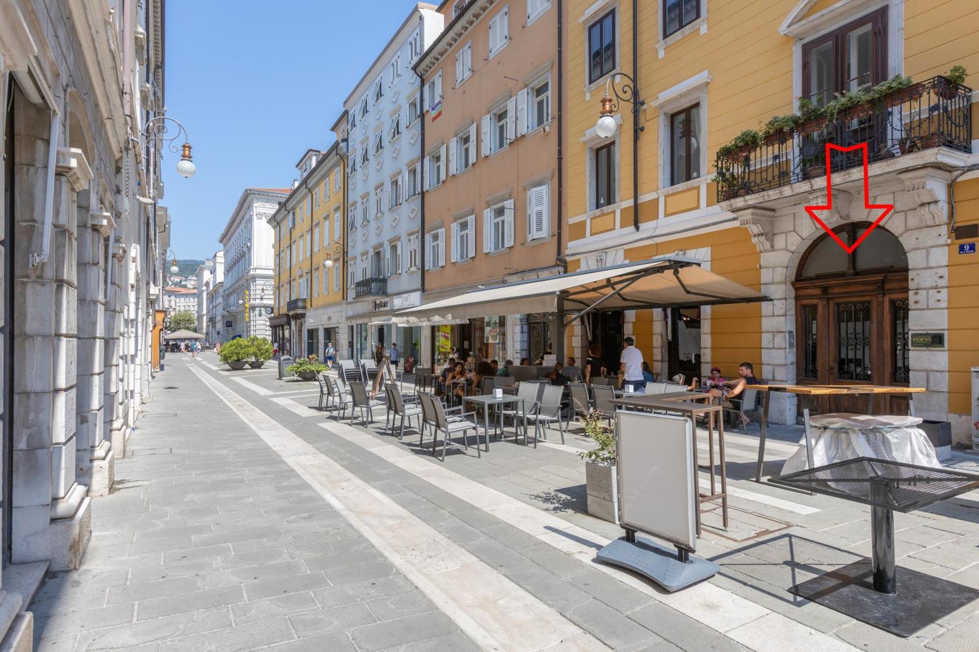 Elegante Rifugio D'Annunzio Con Parcheggio A ترييستي المظهر الخارجي الصورة